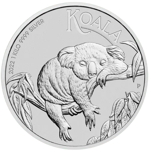 1 kg Silber Australian Koala 2022