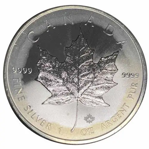 Maple Leaf 1 oz angelaufen diverse Jahrgänge Royal Canadian Mint