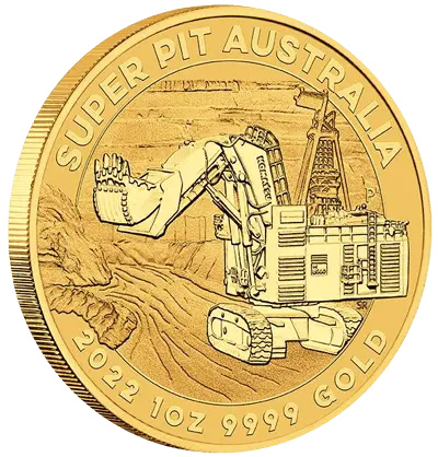 1 Unze Gold Australien Super Pit 2022