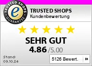 Trusted Shops Kundenbewertung