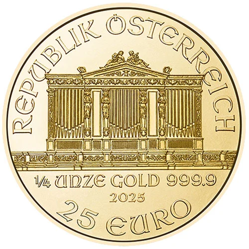 1/4 Unze Gold Wiener Philharmoniker 2025