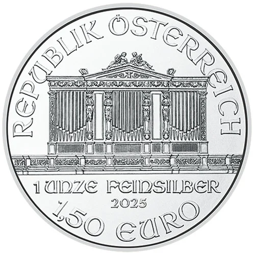 1 Unze Silber Wiener Philharmoniker 2025